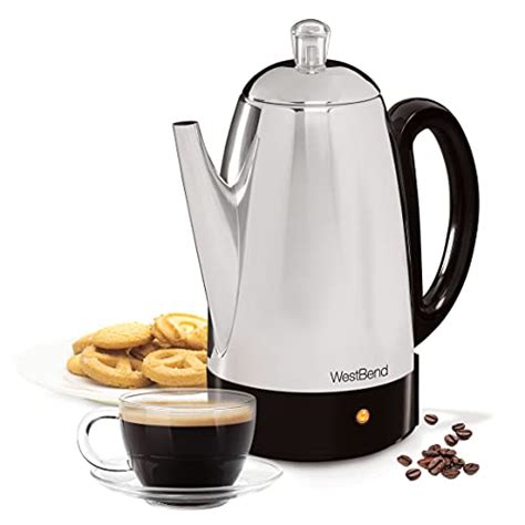 amazon coffee percolator electric|Amazon Best Sellers: Best Electric Coffee Percolators.